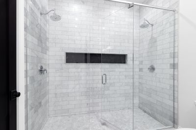 Tile Patterned Shower Wall